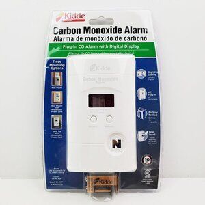 Kidde Carbon Monoxide Alarm Detector Plug-In / Battery CO Digital Display Sealed